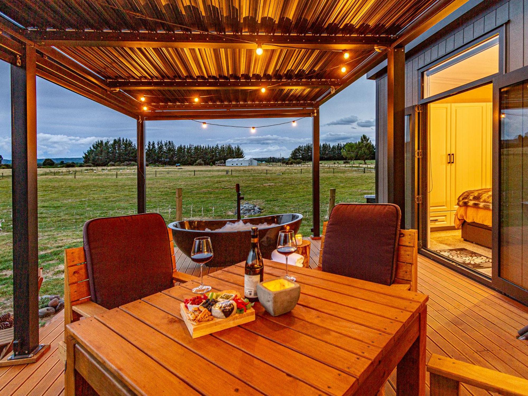 Mangateitei Views - Rangataua Tiny Home Ohakune Extérieur photo