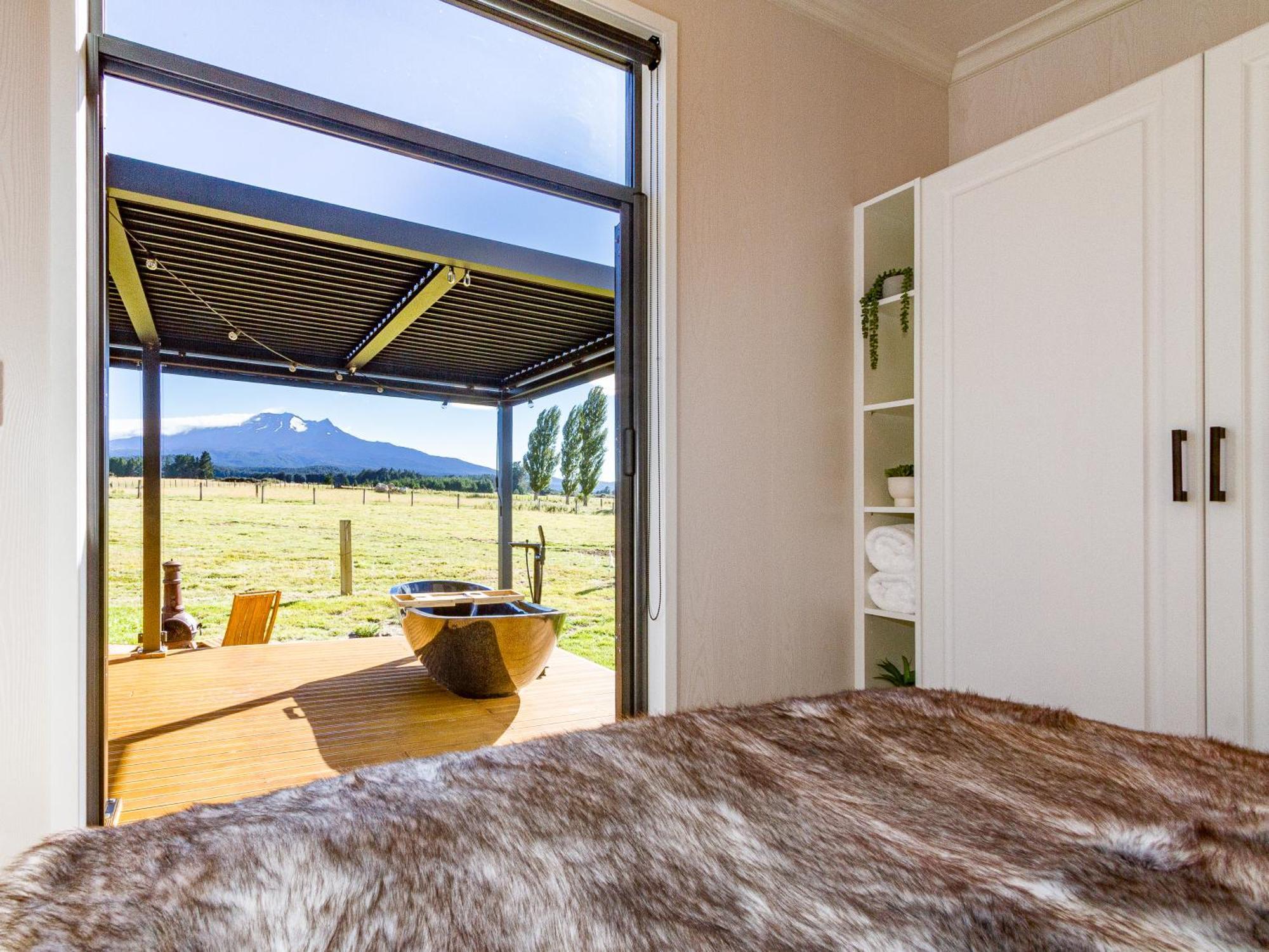 Mangateitei Views - Rangataua Tiny Home Ohakune Extérieur photo