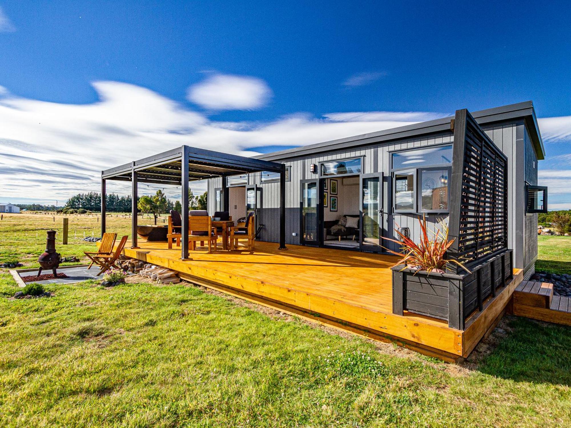 Mangateitei Views - Rangataua Tiny Home Ohakune Extérieur photo